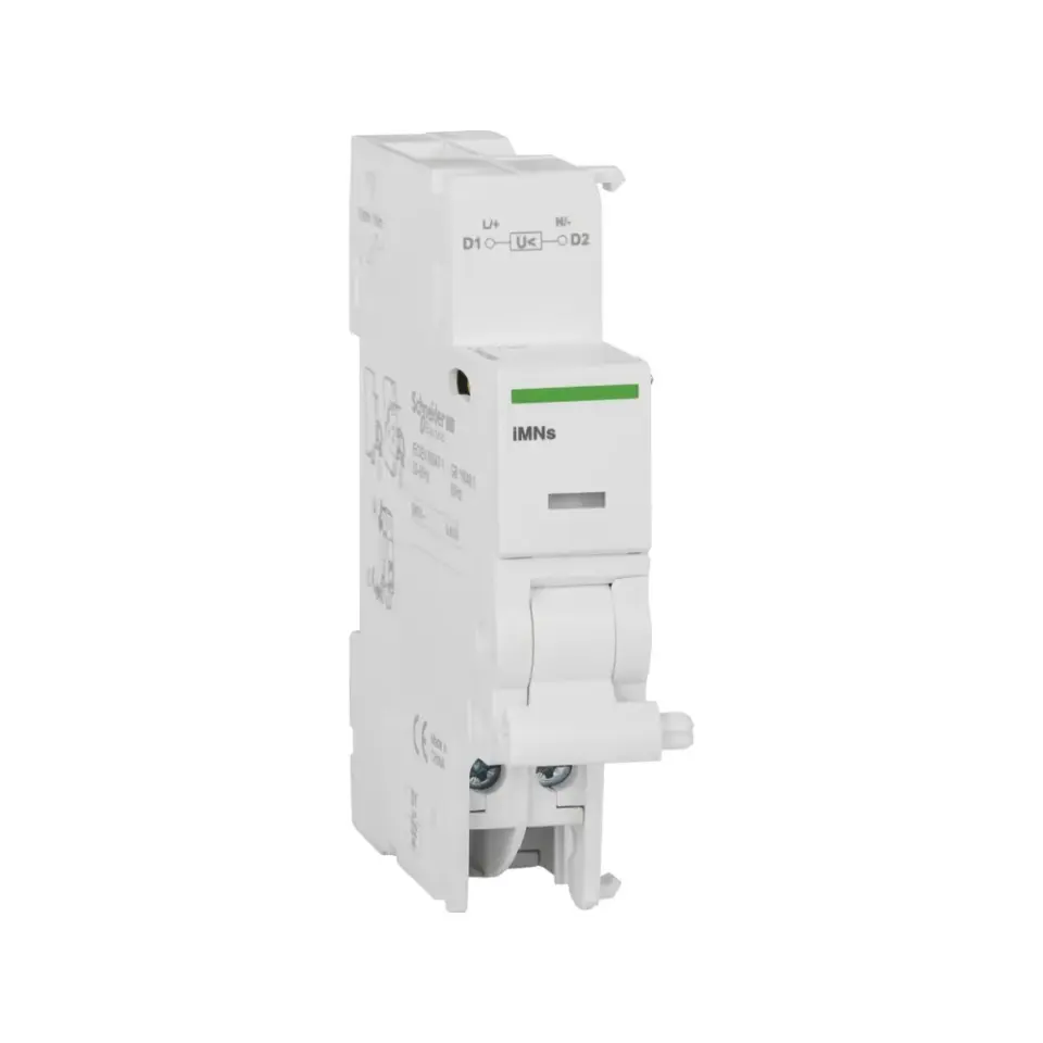Schneider Electric A9A26963, Acti 9 iC60 ve Acti 9 iID İçin iMNs Gecikmeli Düşük Gerilim Bobini, 220-240 Volt AC