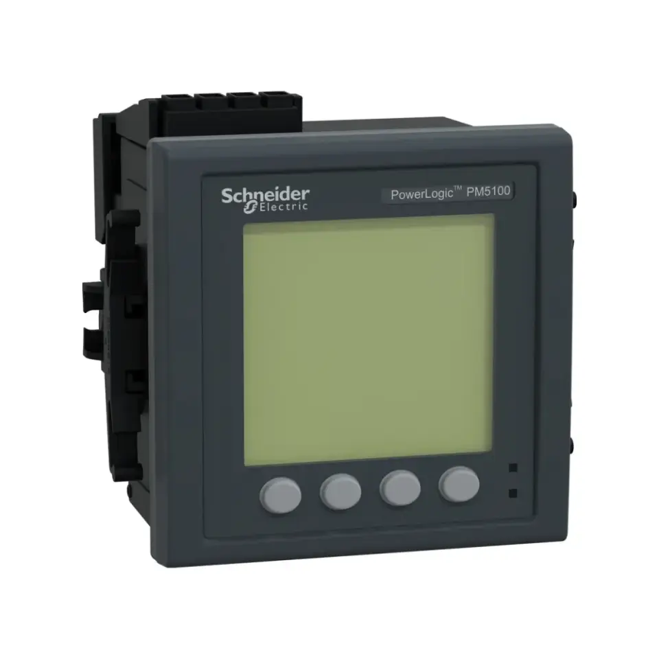 Schneider Electric METSEPM5100, PowerLogic PM5000, Enerji Analizörü, 15. Harmonik, LCD Ekranlı, Haberleşmesiz, 1 Dijital Çıkış, Class 0.5
