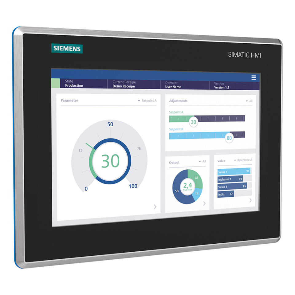 Siemens 6AV2128-3MB40-0AX0 HMI MTP1200 Unified Comfort Panel