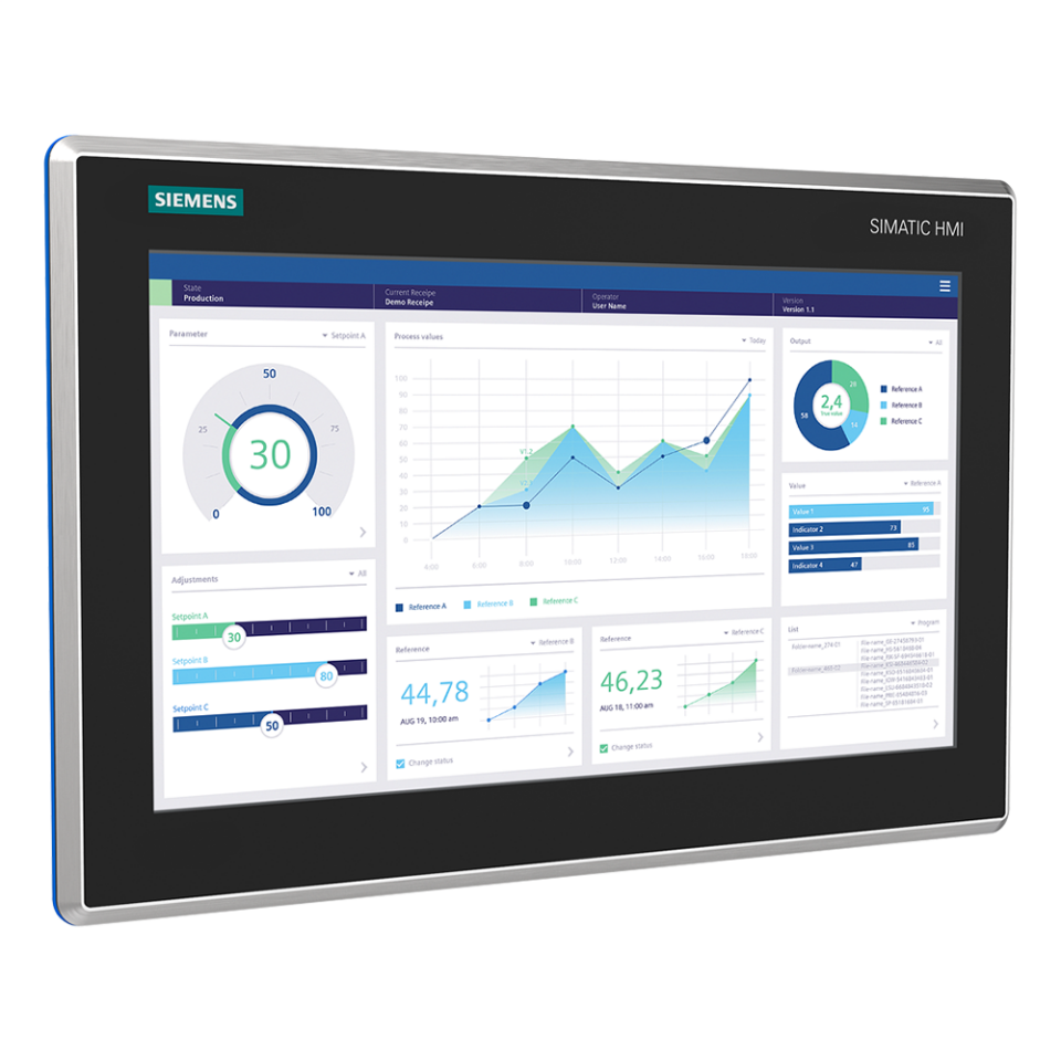 Siemens 6AV2128-3QB40-0AX0 HMI MTP1500 Unified Comfort Panel