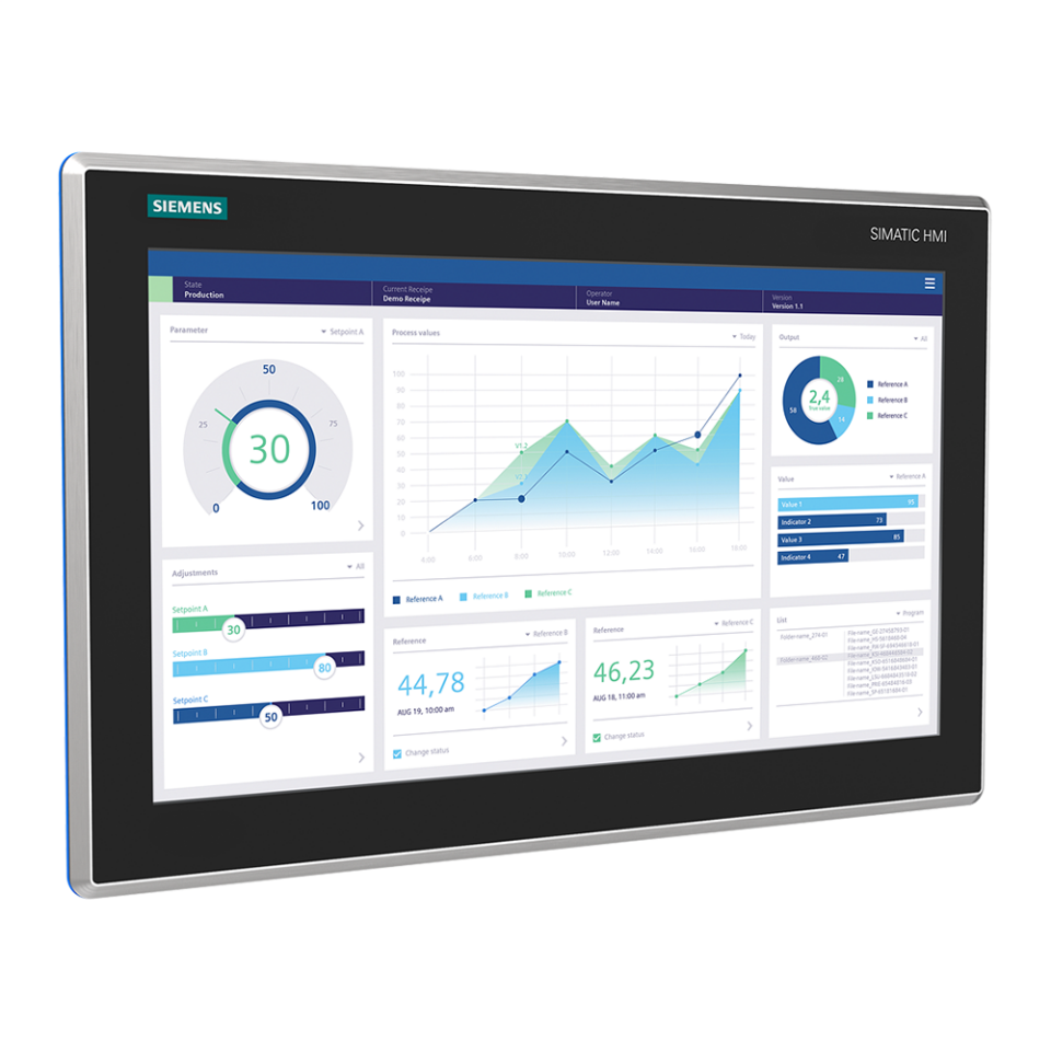 Siemens 6AV2128-3UB40-0AX0 HMI MTP1900 Unified Comfort Panel
