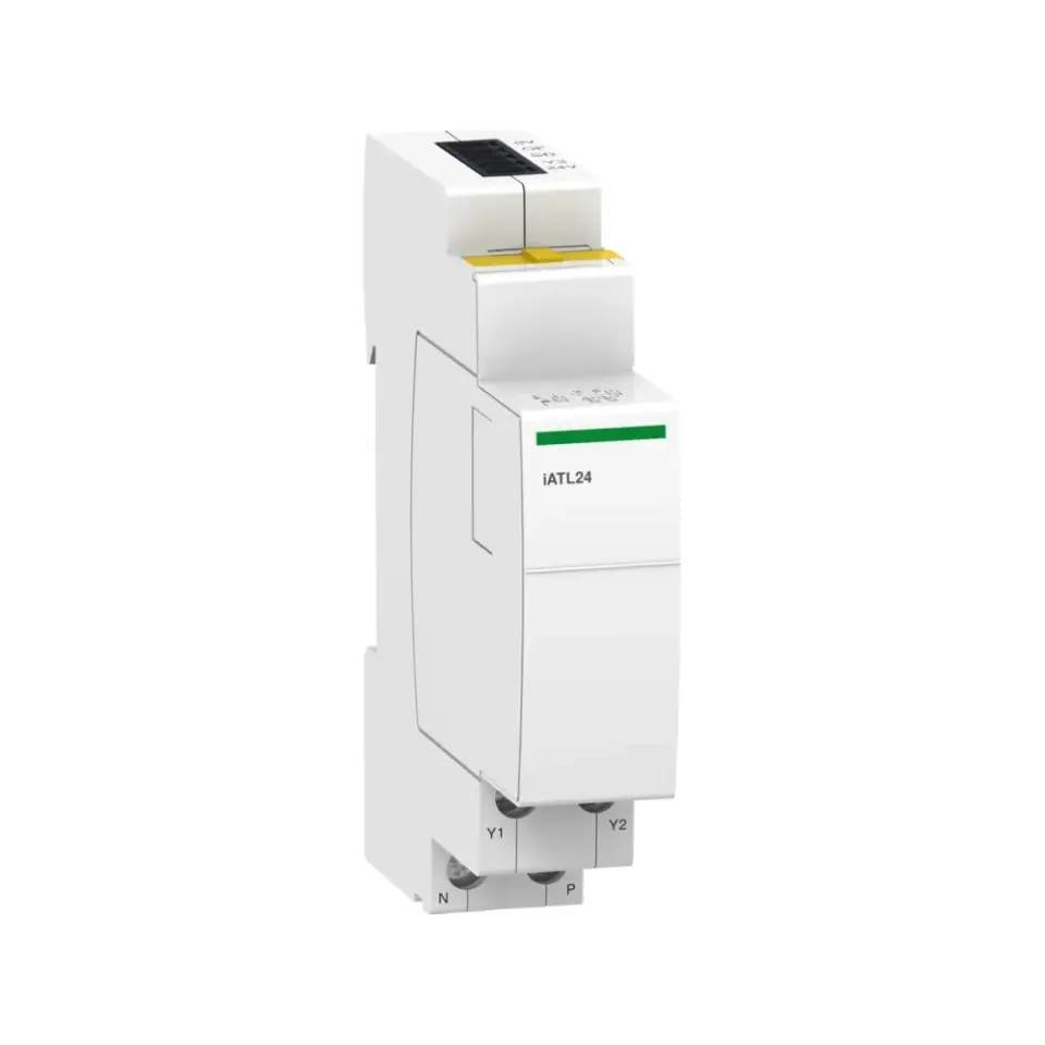 Schneider Electric A9C15424, Acti 9 iTL, iATRY 24V DC Kontrol ve Yardımcı Kontak 1 NA, Ti24 PLC Arayüzlü