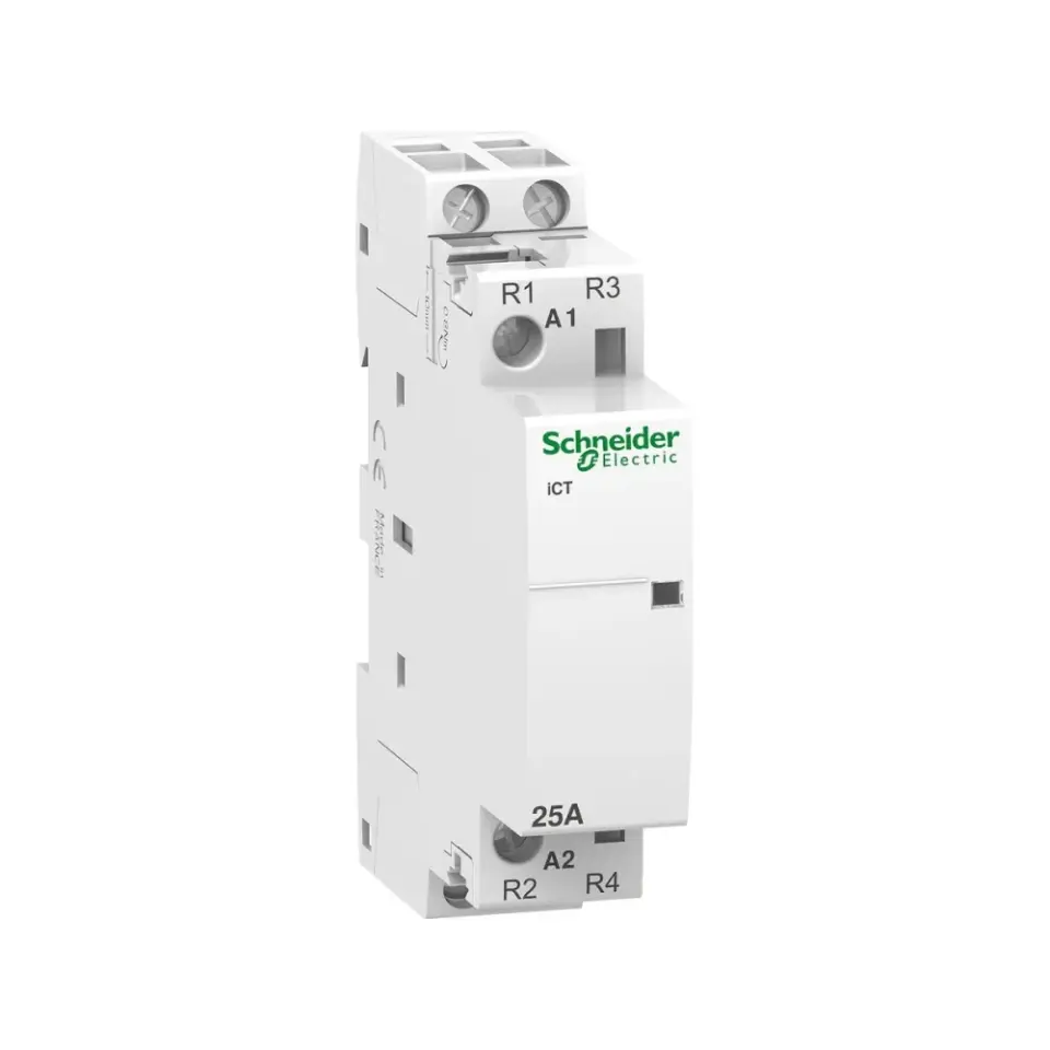 Schneider Electric A9C20736, Acti9 iCT, 25 Amper, 1NK, Sessiz Kontaktör, 230-240 Volt AC