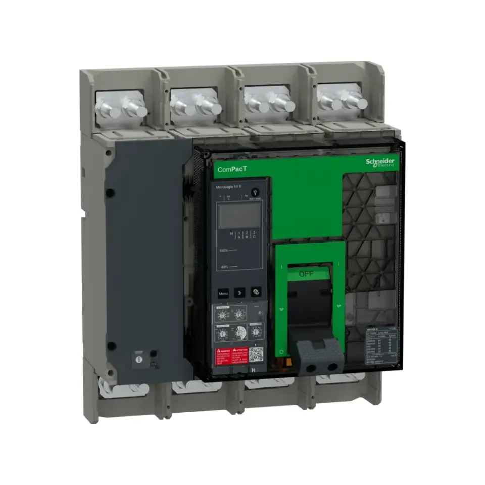 Schneider Electric C125H45EFM, ComPact NS, 500-1250 Amper, 4 Kutuplu, 70 kA, Kompakt Şalter, NS1250H, MicroLogic 5.0E