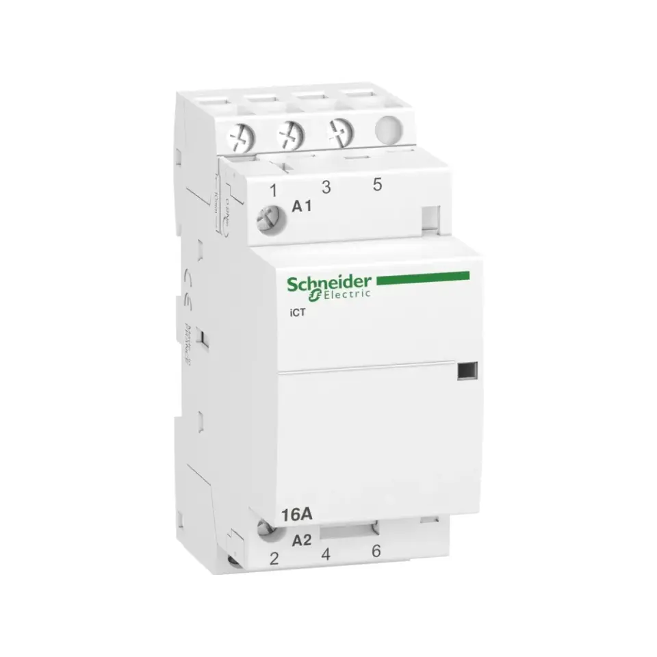 Schneider Electric A9C22813, Acti9 iCT, 16Amper, 3NA, Sessiz Kontaktör, 230-240 Volt AC
