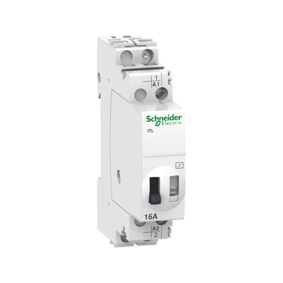 Schneider Electric A9C30111, Acti 9 iTL, 16 Amper, Darbe Akım Rölesi, 1NA, 24 Volt AC, 12 Volt DC