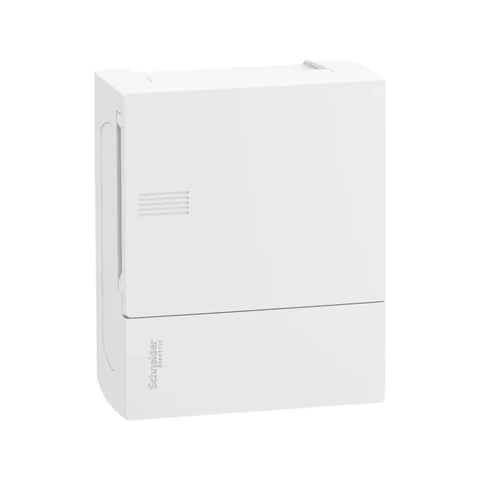 Schneider Electric MIP10106, Resi9 MP, 6 Modül, Beyaz Opak Kapaklı, Halojen Free, Sıvaüstü Sigorta Kutusu, 160x198x95mm