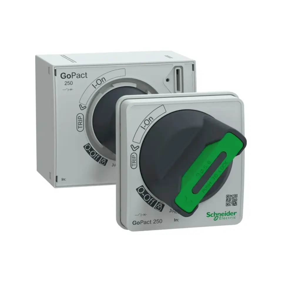 Schneider Electric G25ROTE, GoPact, G250 Kompakt Şalterler için Döner Kurma Kolu