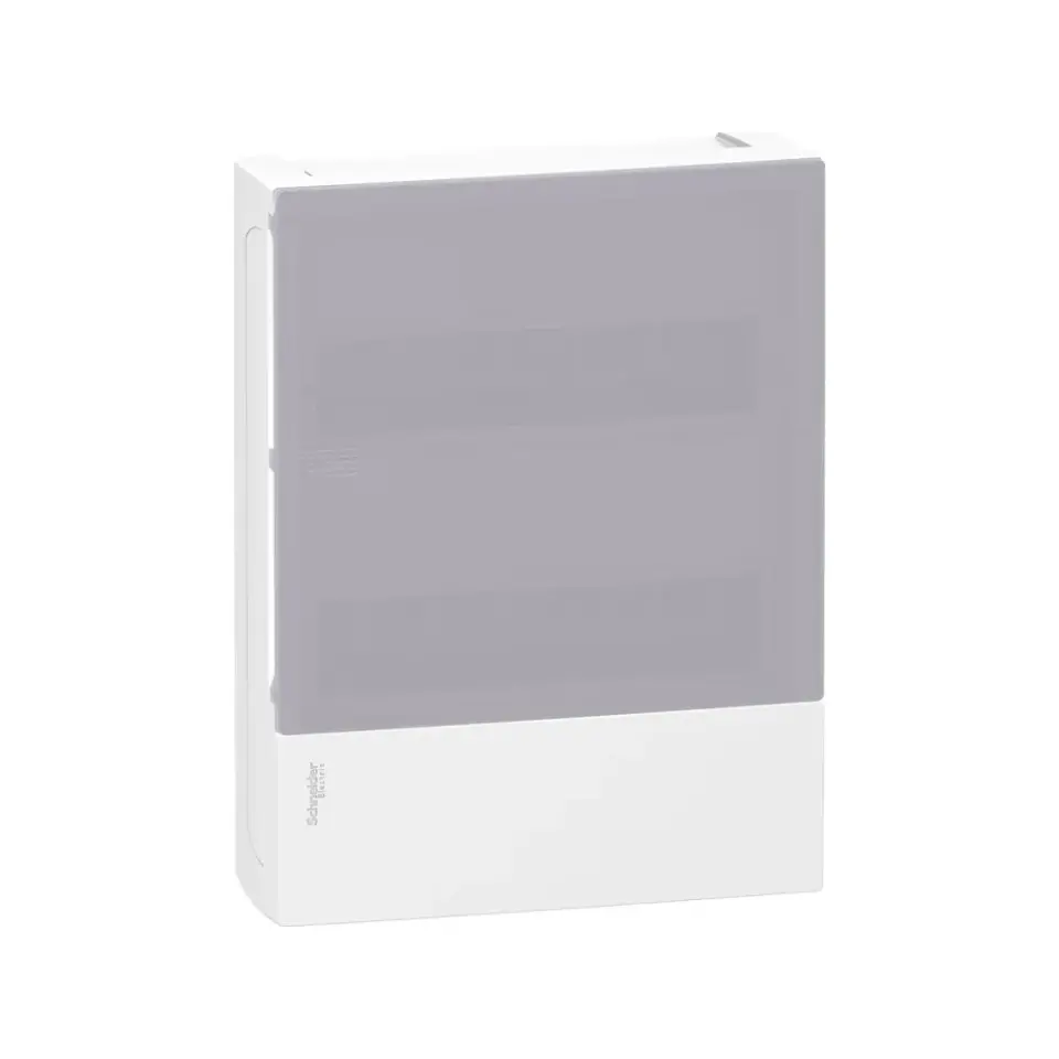 Schneider Electric MIP10212T, Resi9 MP, 24 Modül, 2 Sıralı, Şeffaf Kapaklı, Halojen Free, Sıvaüstü Sigorta Kutusu, 268x353x102mm