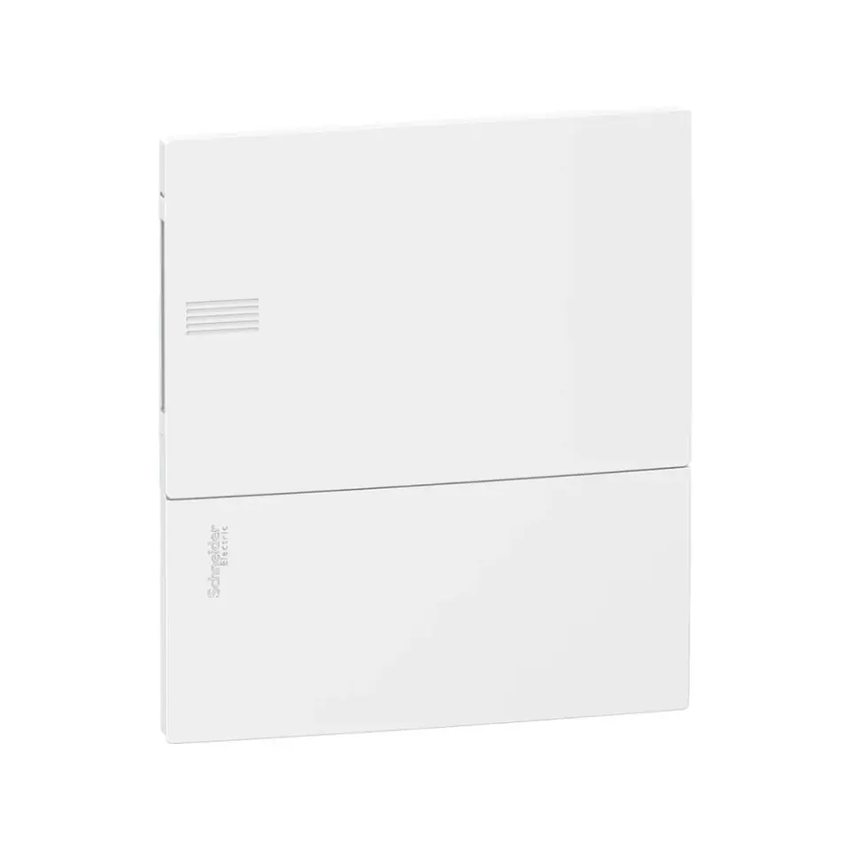 Schneider Electric MIP20108, Resi9 MP, 8 Modül, Beyaz Opak Kapaklı, Halojen Free, Sıvaaltı Sigorta Kutusu, 222x252x97mm