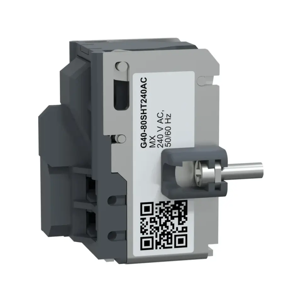 Schneider Electric G40-80SHT240AC, GoPact, G400-G800 Kompakt Şalterler için MX Şönt Açtırma Bobini, 240 Volt AC