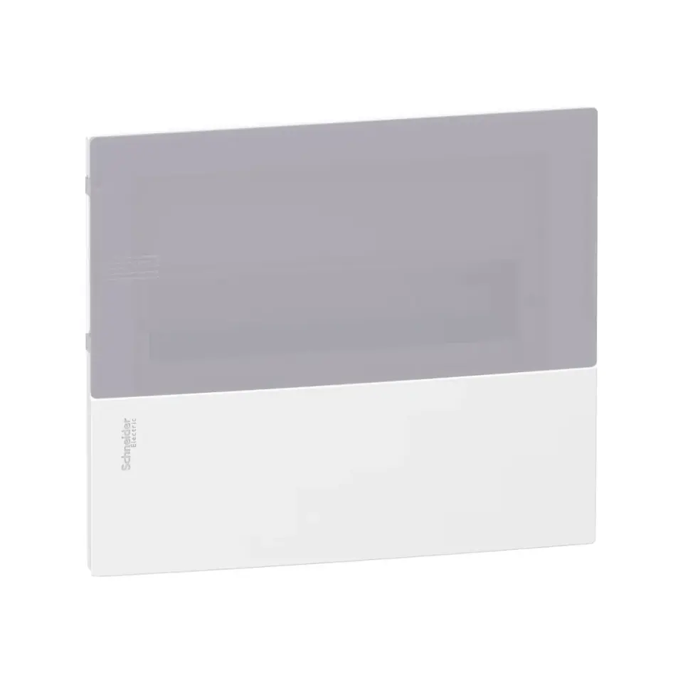 Schneider Electric MIP20112T, Resi9 MP, 12 Modül, Şeffaf Kapaklı, Halojen Free, Sıvaaltı Sigorta Kutusu, 294x252x97mm