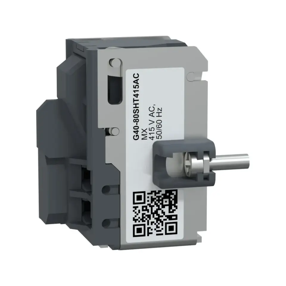 Schneider Electric G40-80SHT415AC, GoPact, G400-G800 Kompakt Şalterler için MX Şönt Açtırma Bobini, 415 Volt AC