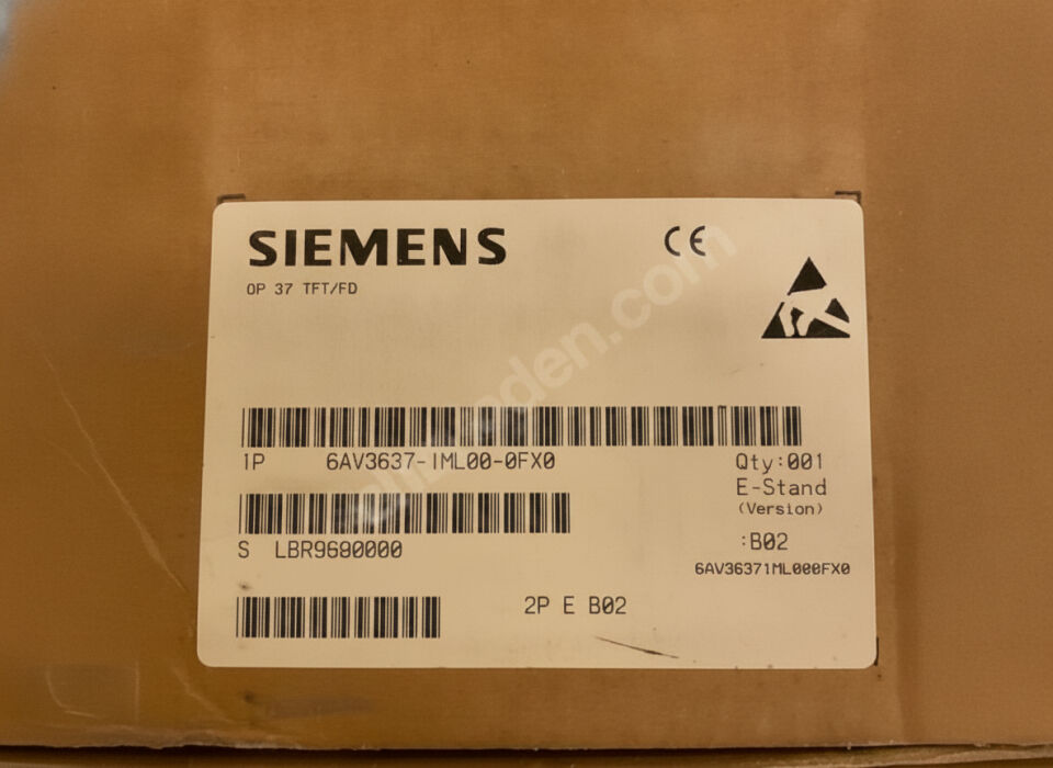 Siemens 6AV3637-1ML00-0FX0 SIMATIC OP37 Operatör Paneli