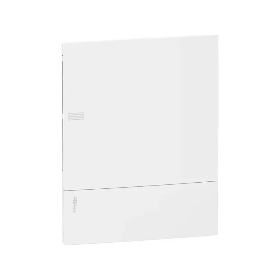 Schneider Electric MIP20212, Resi9 MP, 24 Modül, 2 Sıralı, Beyaz Opak Kapaklı, Halojen Free, Sıvaaltı Sigorta Kutusu, 294x377x98mm