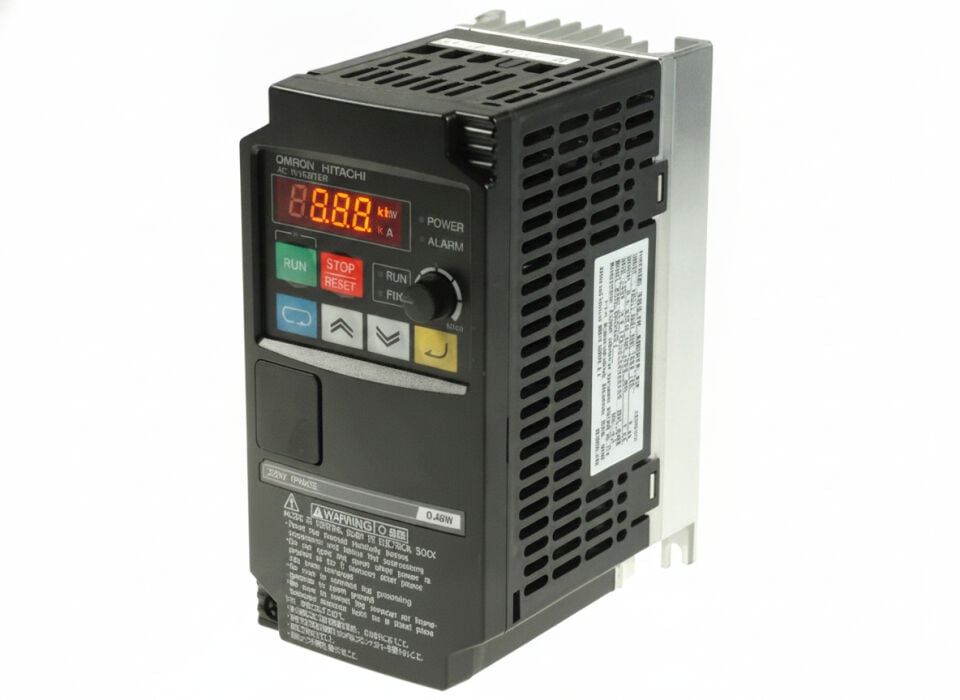 Omron 3G3JX-AB007-EF 0.75 kW 220V Tek Faz Sürücü - Dahili EMC Filtreli Frekans İnvertörü
