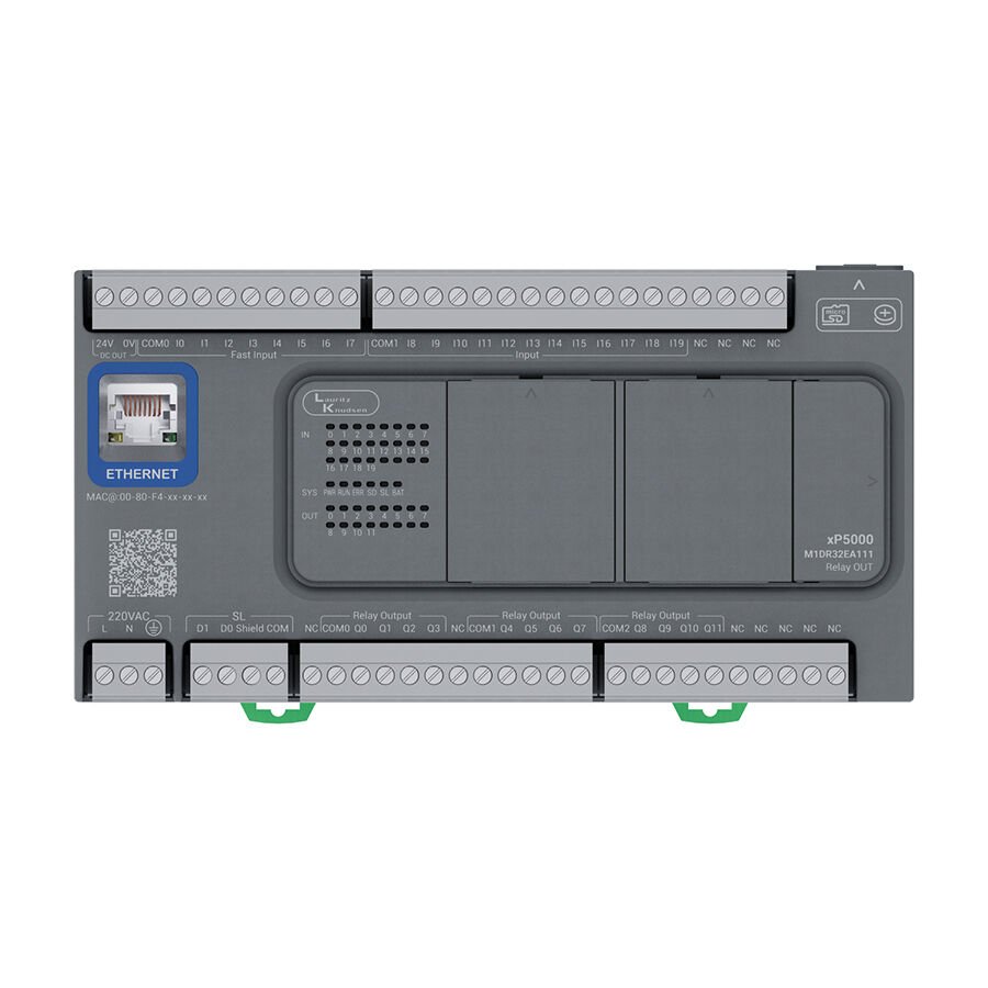 Schneider TM200CE24R M200 PLC, 14 / 10 R, Ethernetli PLC ve Modül