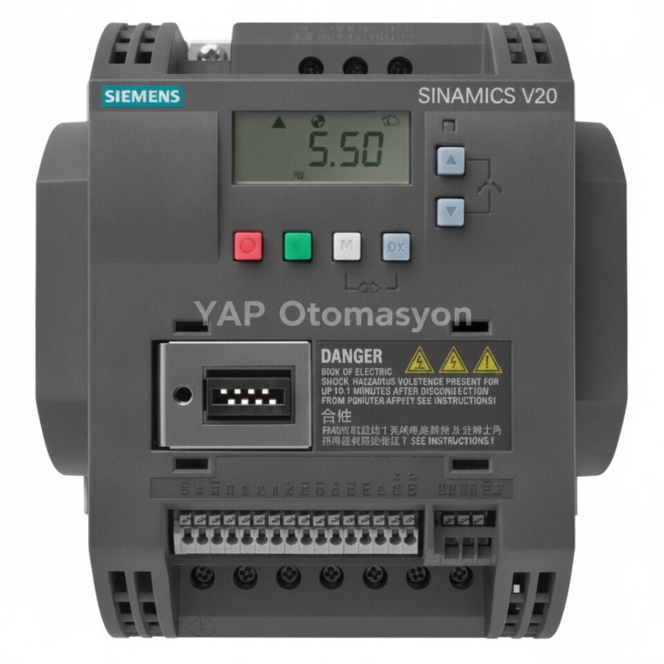 Siemens 6SL3210-5BE17-5UV1 SINAMICS V20 0.75kW Frekans İnvertörü