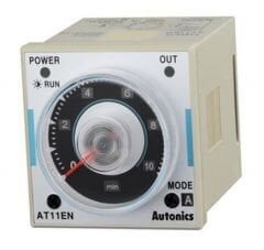 Autonics AT11DN 100-240VAC 50-60Hz / 24-24VDC Çok İşlevli Analog Zamanlayıcı