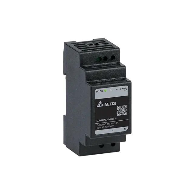 Delta DRC-24V030W1RZ DIN-RAIL PS 24V/1.5A, OVC III