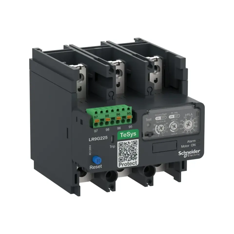 Schneider Electric LR9G115, TeSys Giga, 28-115 Amper, 3 Kutuplu, Elektronik Termik Röle, LC1G115-G225 için