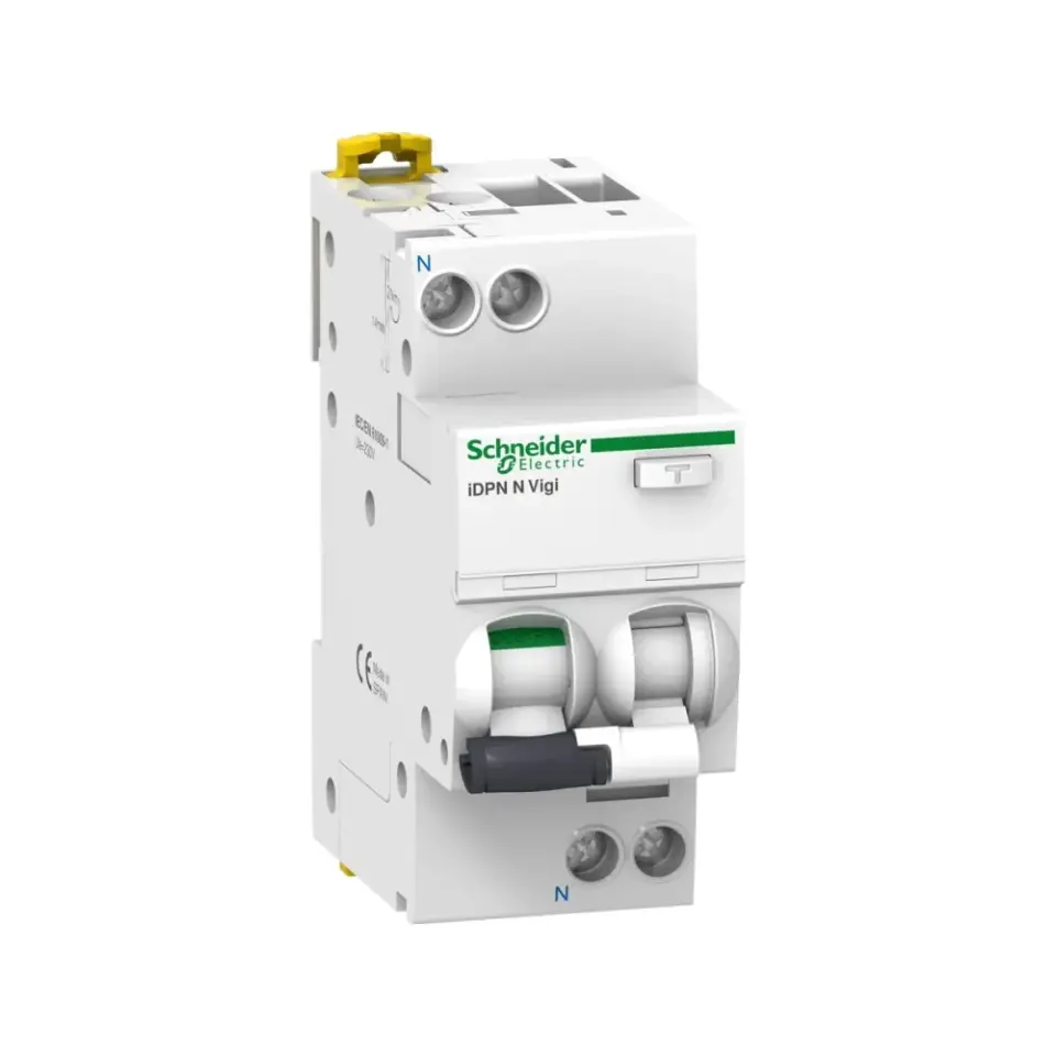 Schneider Electric A9D41606, Acti 9 iDPNa Vigi, 6 Amper, 300mA, AC Tip, Kaçak Akım Korumalı Otomatik Sigorta, 6 kA, 1 Faz+Nötr