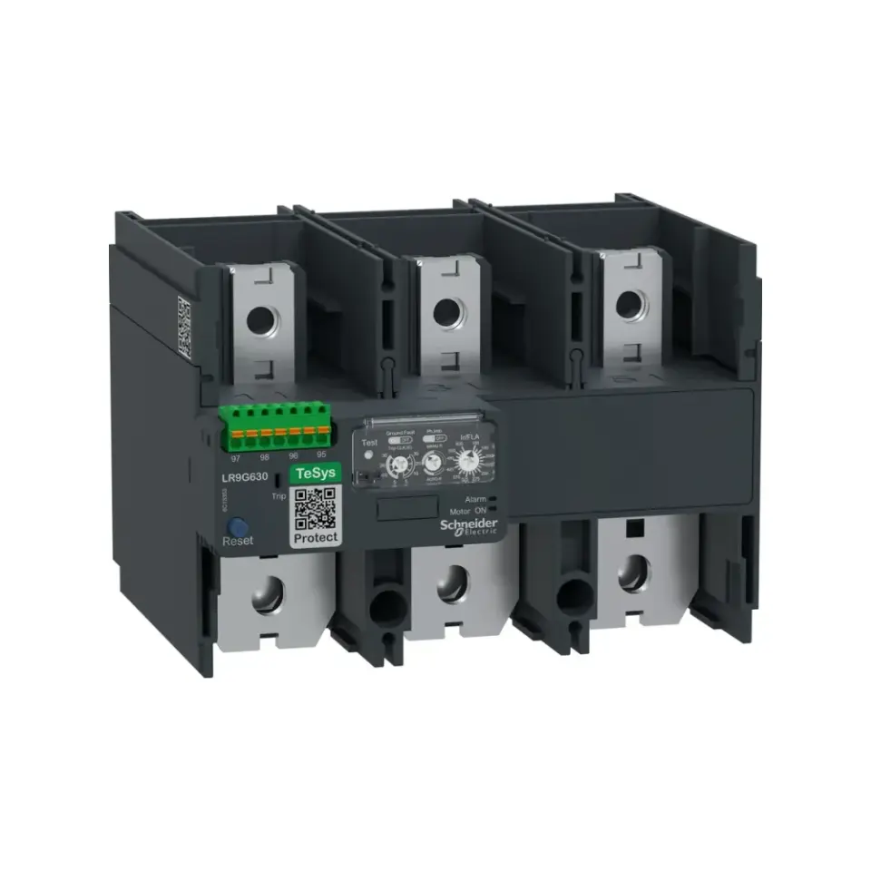 Schneider Electric LR9G630, TeSys Giga, 160-630 Amper, 3 Kutuplu, Elektronik Termik Röle, LC1G630 için