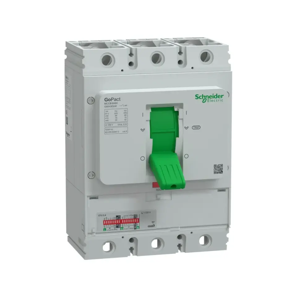 Schneider Electric G80H3E630, GoPact, 160-630 Amper, 3 Kutuplu, 70 kA, Kompakt Şalter, G800H, ETU630