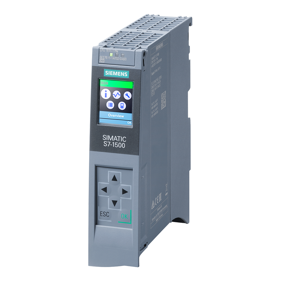 Siemens 6ES7511-1AK02-0AB0 CPU 1511-1PN S7-1500 CPU
