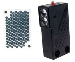 Autonics BMS2M-MDT-P 0,1~2m 12-24VDC PNP Reflektörlü Dikey Montaj Fotosel