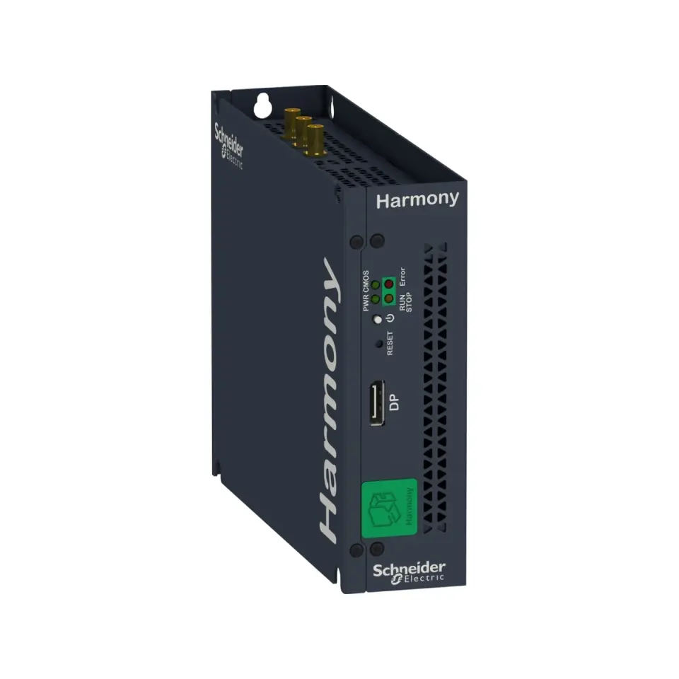 Schneider HMIBMIEA5DD1E01, Harmony iPC, IIoT Edge Box PC, Node-Red Yüklü, TPM, Win 10 IoT Enterprise, Intel Atom E3930 Dual Core 1.8 GH İşlemci, 64GB eMMC