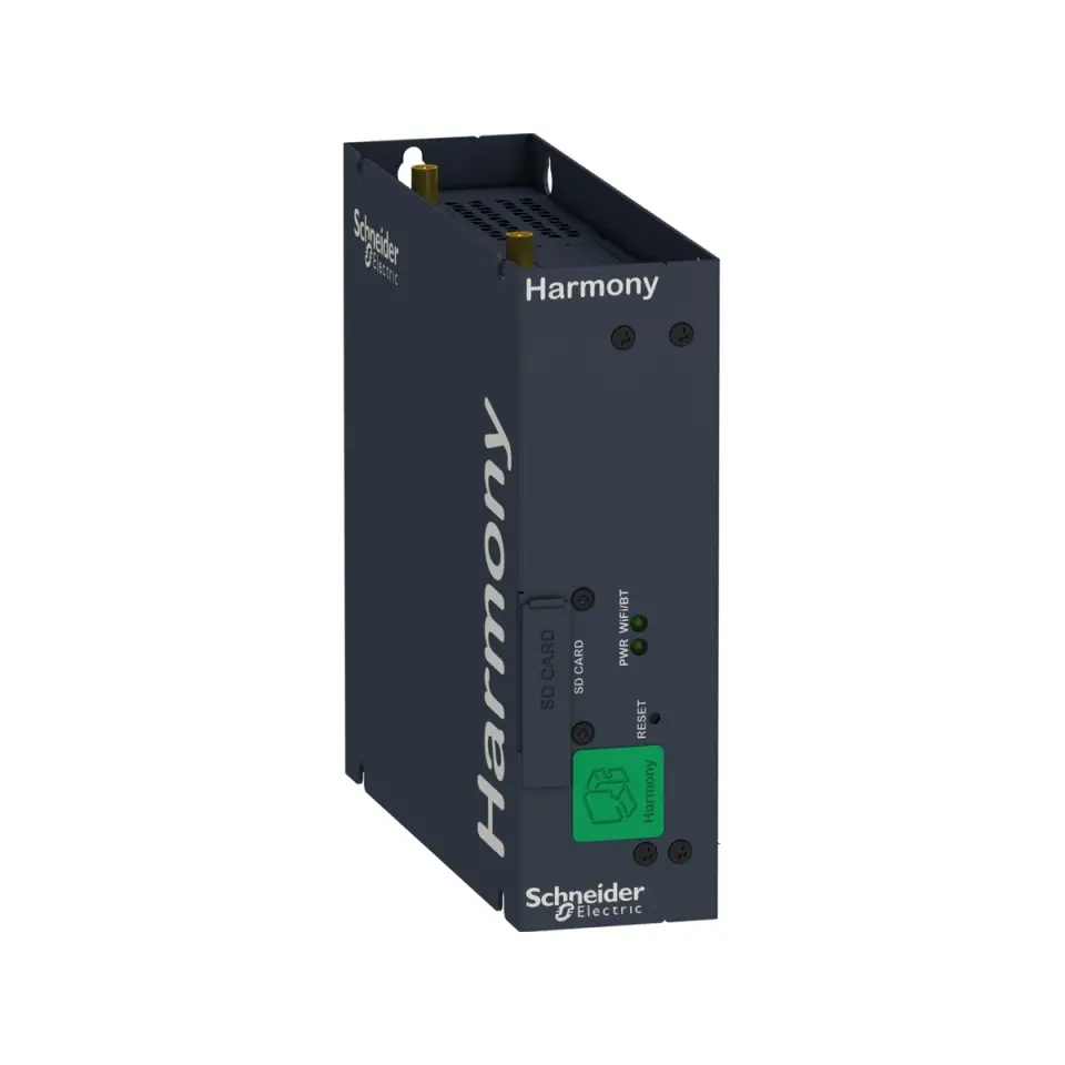 Schneider HMIBSCEA53D1L01, Harmony iPC, IIoT Edge Box PC, Node-Red Yüklü, Linux Yocto, Qualcomm ARM Cortex A53 Quad Core 1.2 GHz İşlemci, 8GB eMMC