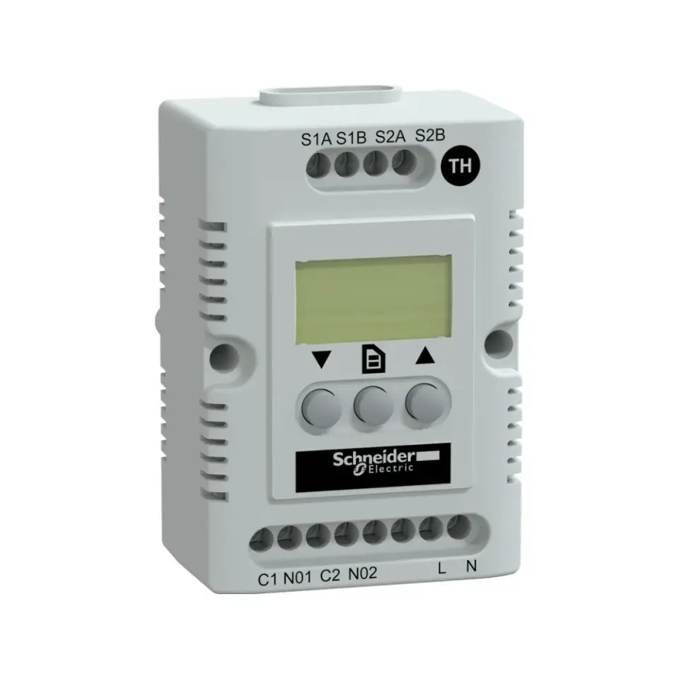 Schneider Electric NSYCCOTH230VID, ClimaSys, Elektronik Pano Termostatı, -40...+80°C, 200-240 Volt AC