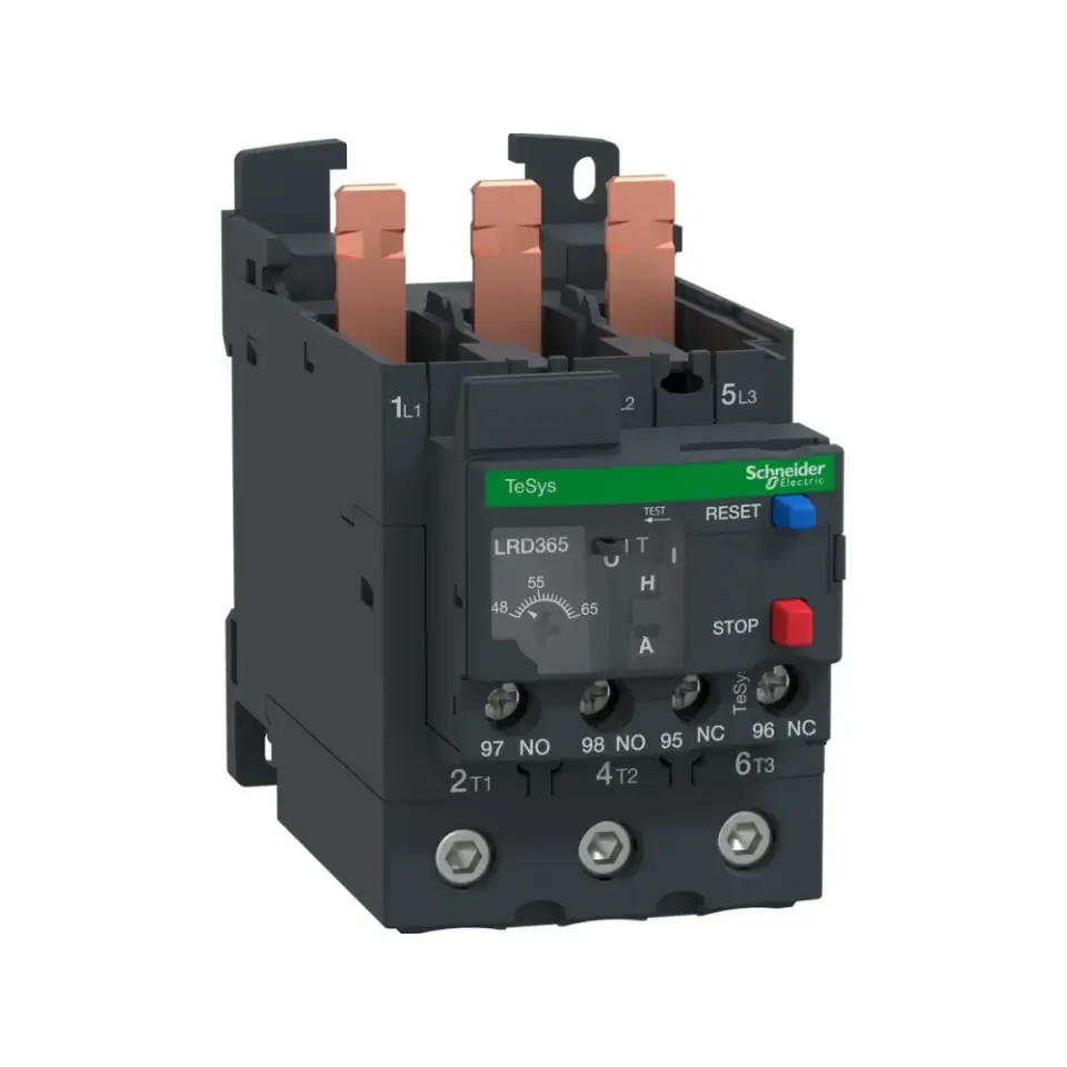 Schneider Electric LRD365, TeSys Deca, 48-65 Amper, LC1D50A-D65A Kontaktörler için Termik Röle