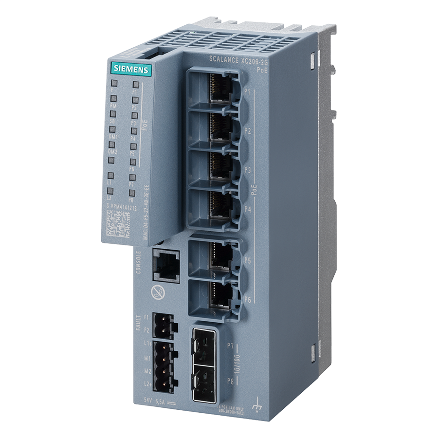 Siemens 6GK5206-2RS00-5AC2 XC206-2G PoE (54 V)