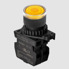 Autonics  S2PR-P3YALM Sarı Işıklı Ledli Buton