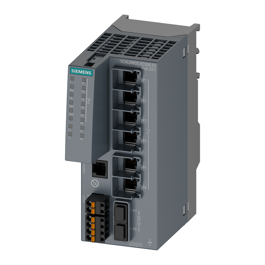 Siemens 6GK5206-2RS00-5FC2 XC206-2G PoE EEC