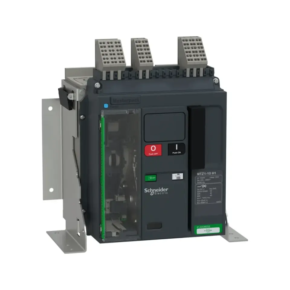 Schneider Electric MTZ110_H12E3PMFHH, MasterPact MTZ Active, 400-1000 Amper, 3 Kutuplu, 42 kA, Sabit Açık Tip Güç Şalteri, MicroLogic 2.0E