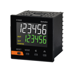 Autonics  CX6M-1P4 100-240VAC 6 Haneli Dijital Gösterge