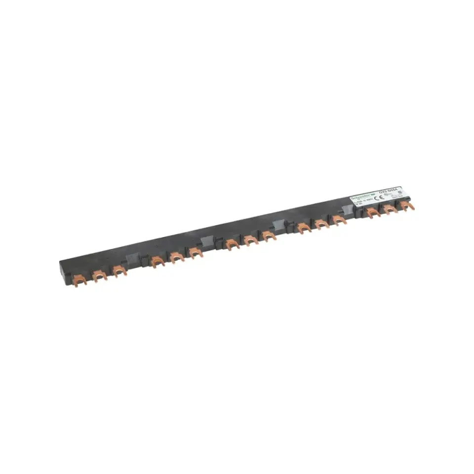 Schneider Electric GV2G554, TeSys Deca, 5 Adet GV2 için Besleme Barası, 63 Amper, 54 mm