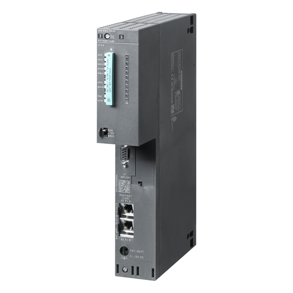 Siemens 6ES7416-3ES07-0AB0 CPU 416-3 PN/DP S7-400 CPU ve Modül