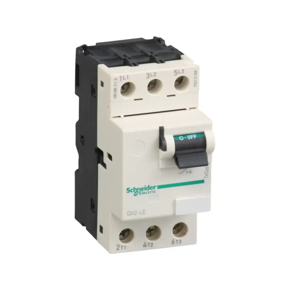 Schneider Electric GV2LE07, TeSys Deca, 2.5 Amper, 0.75 kW, Motor Koruma Şalteri, 100 kA