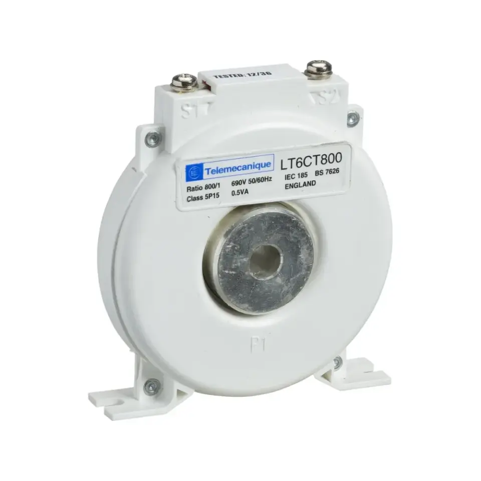 Schneider Electric LT6CT8001, TeSys T, 800/1 Amper, Akım Transformatörü, Sınıf 5P