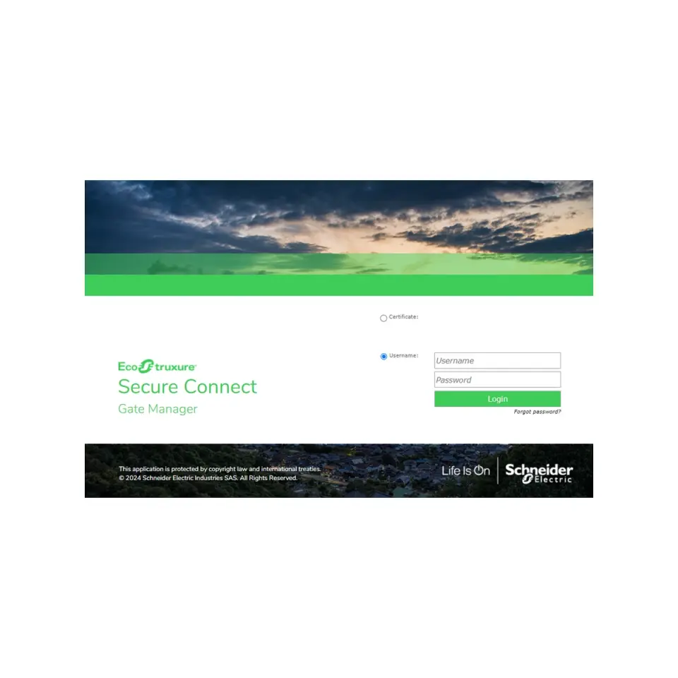 Schneider VJOCNTSMEXT5, Secure Connect SiteManager, 5 Cihaz Erişim Lisansı