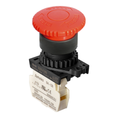 Autonics  S2ER-E3RBM 40mm Kafalı Kalıcı-Çevir Aç Acil Buton