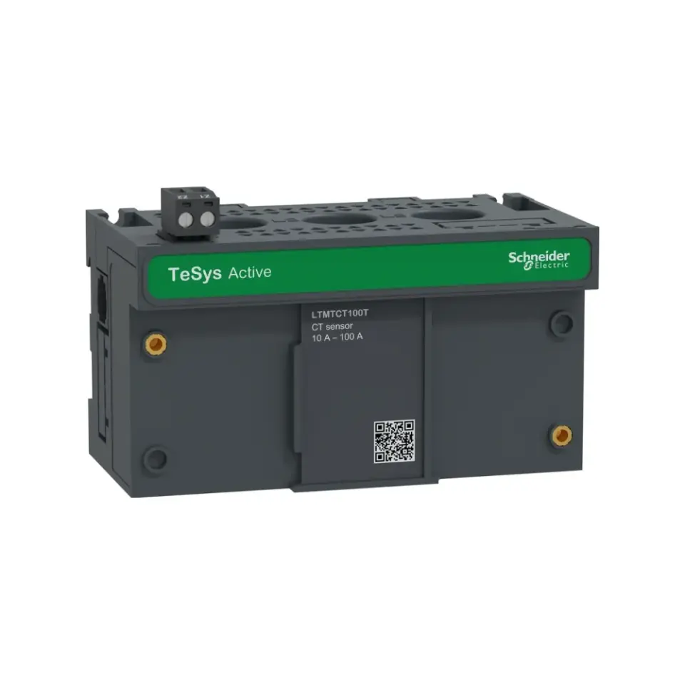 Schneider Electric LTMTCT100T, TeSys Tera, 10–100 Amper, Akıllı Motor Yönetim Sistemi Yatay Akım Sensör Modülü