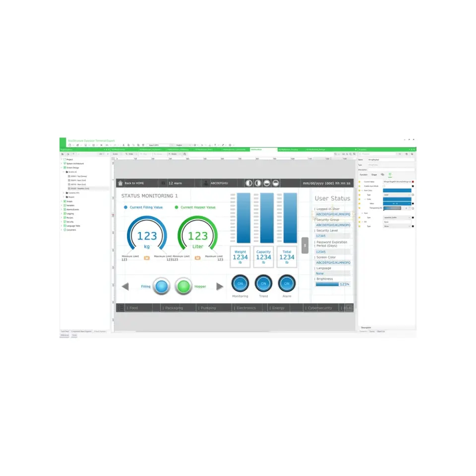 Schneider HMIEOTEBTP3P, Harmony ST6/STM6/STO7/GTU, EcoStruxure Operator Terminal Expert, Professional 3 İstasyonlu Buildtime Lisansı, Daimi, Dijital