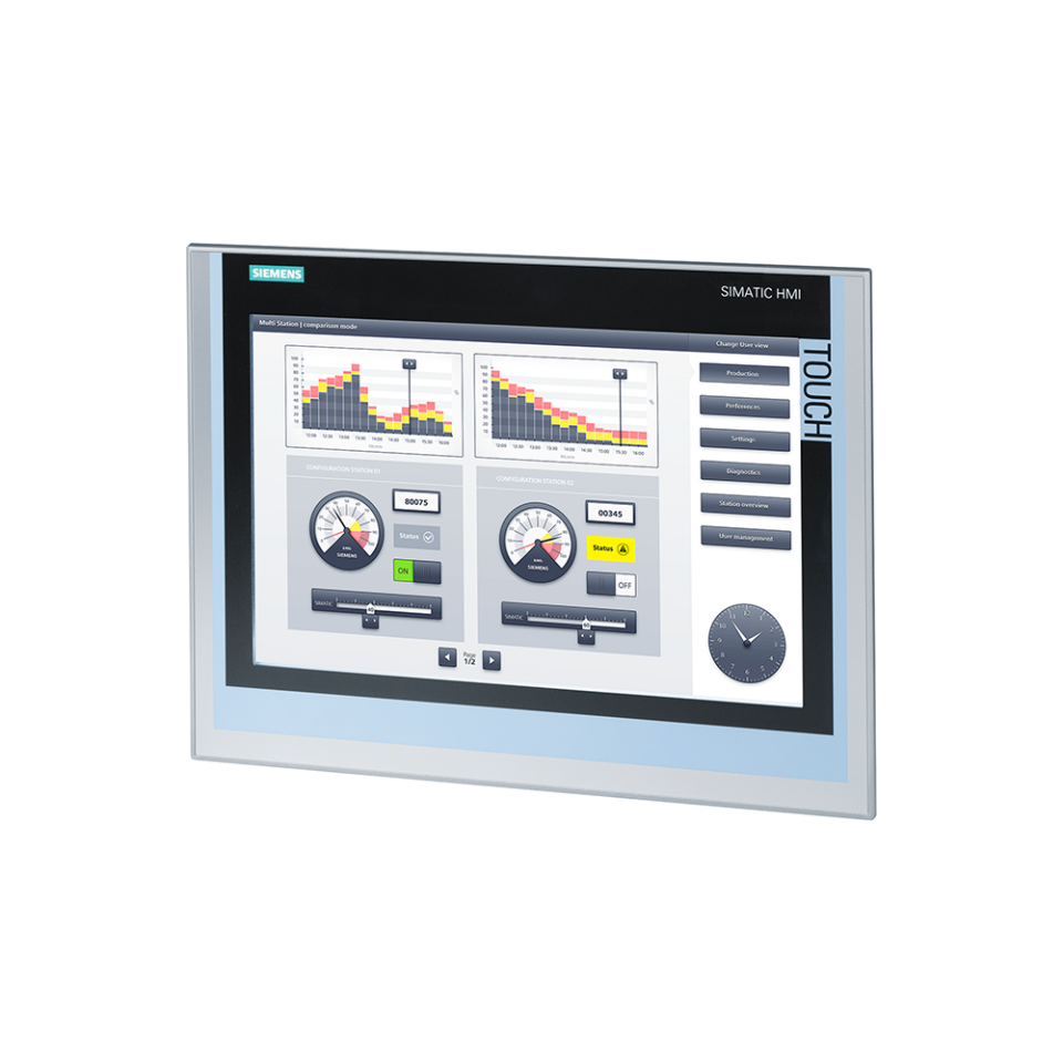 Siemens 6AV2124-0QC02-0AX0 TP1500 Comfort 15'' Comfort Panel