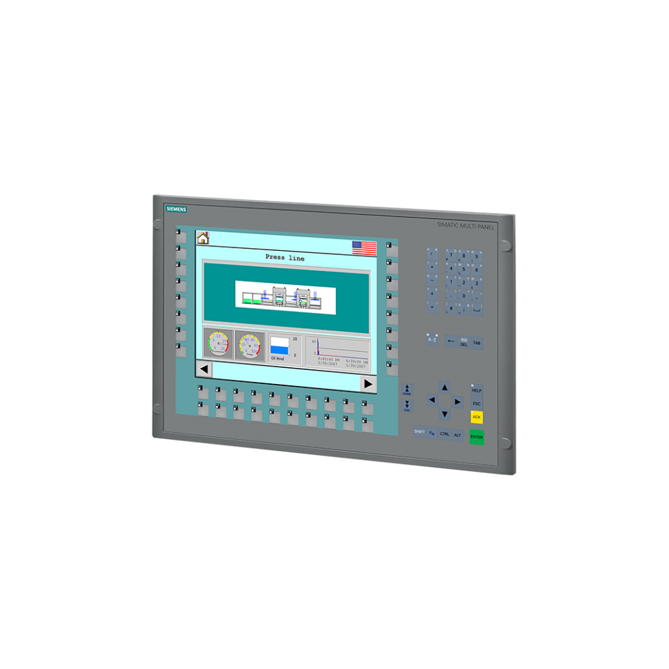 Siemens 6AV6644-0BA01-2AX1 MP 377, 12” OP/MP Paneller