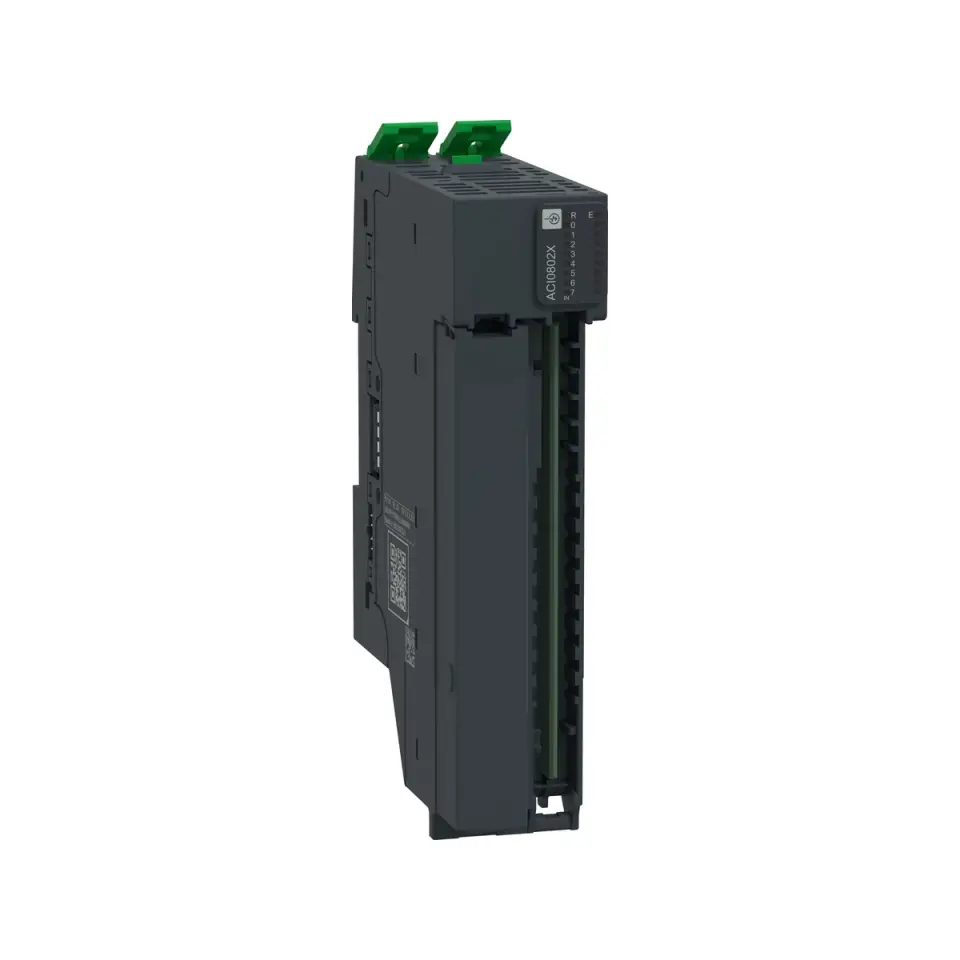 Schneider NTSACI0802XK, Modicon Edge I/O NTS, 8 Kanallı Loop Beslemeli Akım Analog Giriş Uzak I/O Modülü
